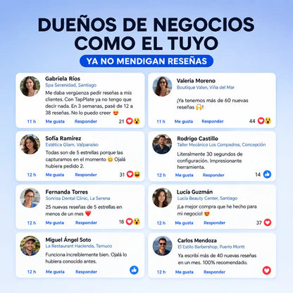Placa de Google Reviews